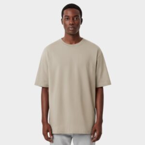 Beige : Unisex Oversized T-shirt