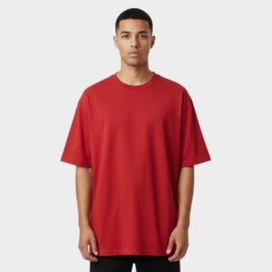 Red : Unisex Oversized T-shirt