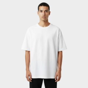 White : Unisex Oversized T-shirt